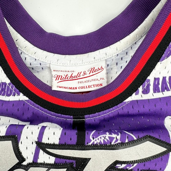Mitchell Ness NBA Toronto Raptors Vince Carter 15 Hardwood Jersey 1998 Swingman - Picture 5 of 12